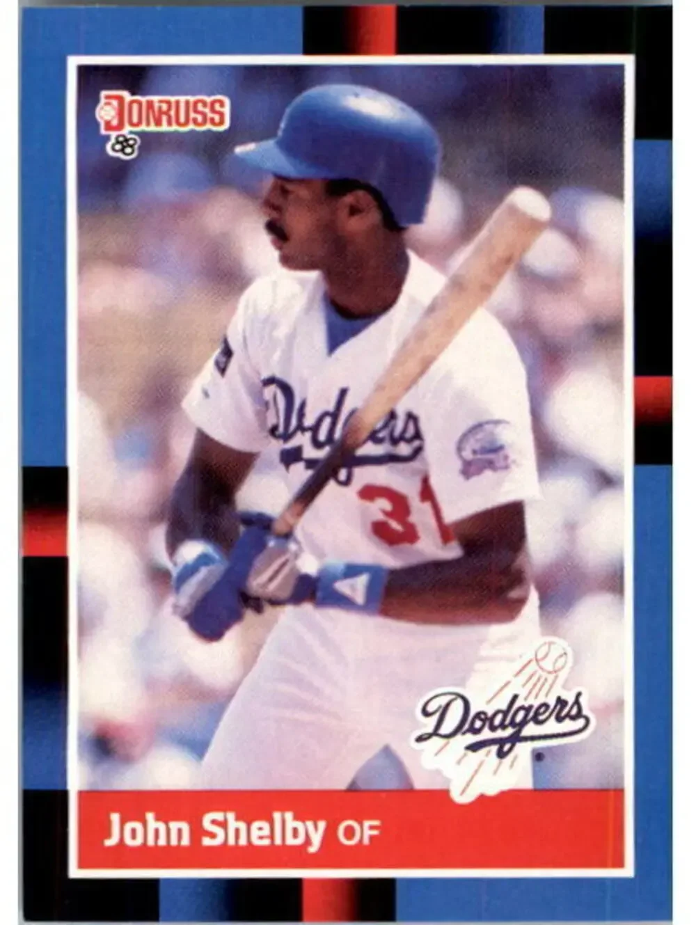 1988 John Shelby Donruss Baseball Card #352